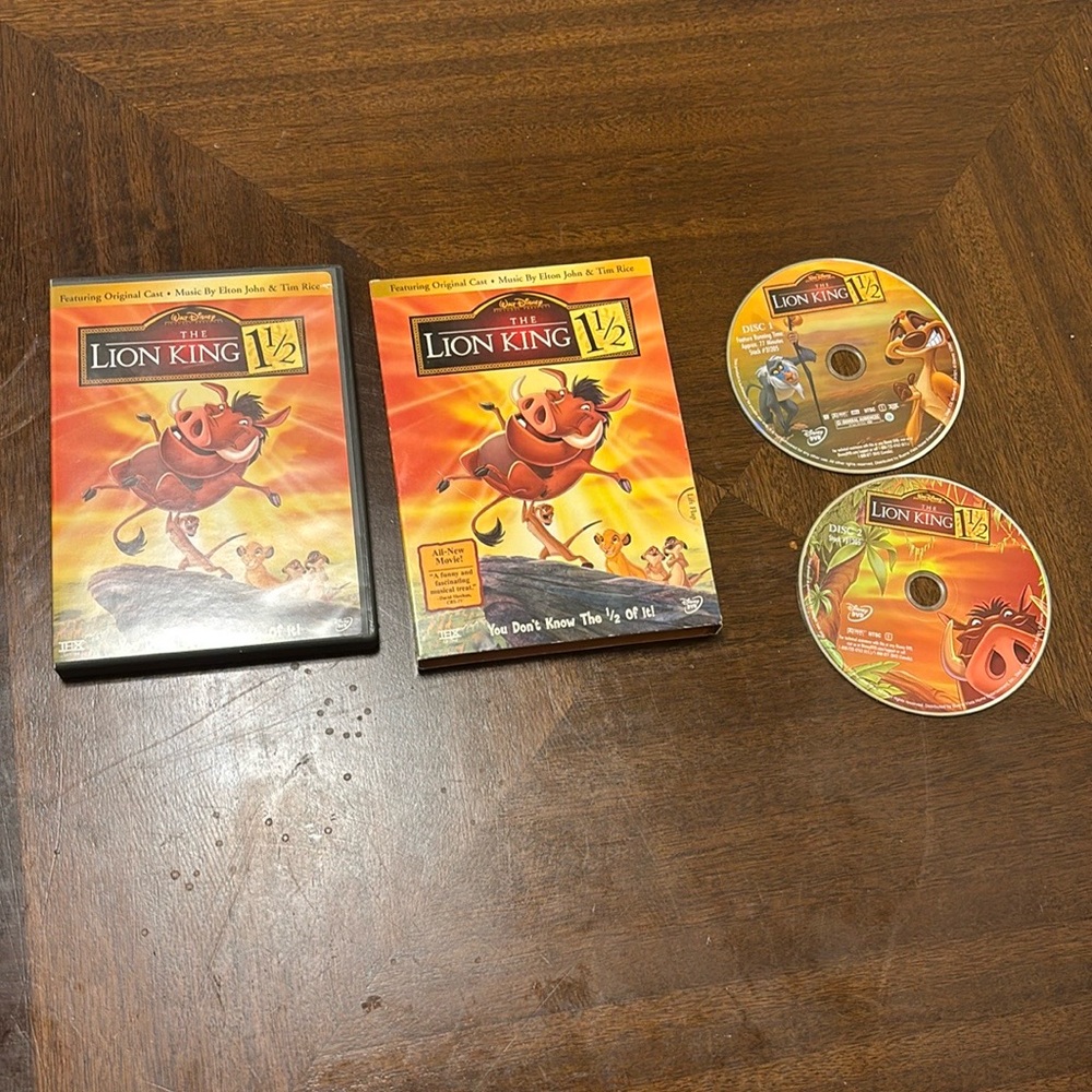 The Lion King 11/2 DVD Widescreen 2004